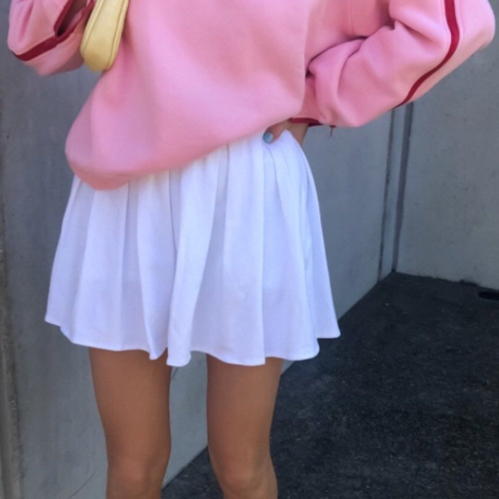 Shekou white pinterest tennis skirt!!!